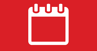 Calendar icon.